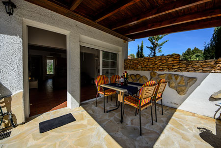 Bungaló con barbacoa