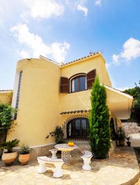 Muchas horas de Sol en esta casa vacacional.