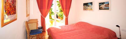 Dormitorio villa de alquiler en la provincia de Alicante