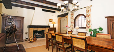 Comedor de chalet de alquiler en la Costa Blanca