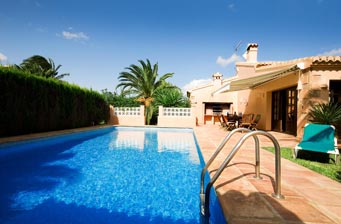 Piscina privada de vchalet de alquiler
