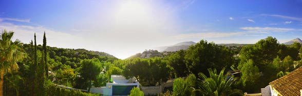 Vista del Mediterráneo