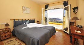 Dormitorio de chalet Mediterráneo