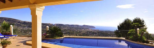 vista chalet de vacaciones