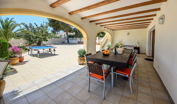 chalet vacacional Moraira