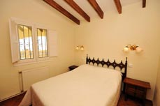 Dormitorio casa de vacaciones en la Marina Alta