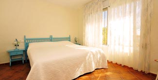 Dormitorio de chalet cerca de Moraira