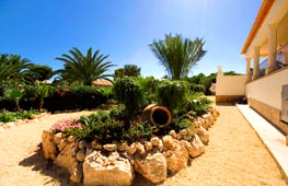 Tuin villa aand  Costa Blanca
