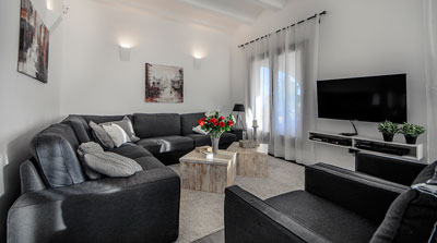 Sala de estar comedor con aire acondicionado