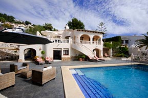 Villa vista Moraira, Costa Blanca, España