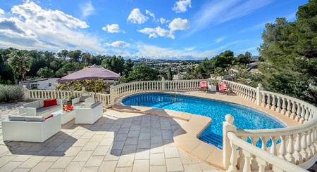 Vakantiewoning La Vista dicht bij Moraira